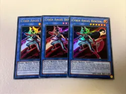 3x Cyber Angel Benten *EURO* 1st Edition Ultra Rare RA01-EN024 Yu-Gi-Oh! - Image 1