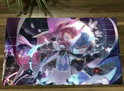 HOT YGO Playmat Live?Twin Ki-sikil & Lilla TCG Trading Card Game Mat & Bag - Image 1