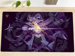 MTG Table Playmat Throne of Eldraine Rowan Alt TCG CCG Pad Trading Card Game Mat - Image 1