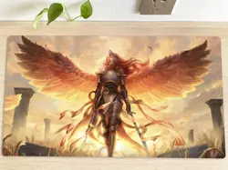 MTG Playmat Aurelia, the Warleader TCG CCG Mouse Pad Trading Card Game Mat & Bag - Image 1