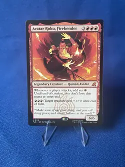Avatar Roku, Firebender MTG The Last Airbender 0112 - Image 1