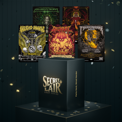 MTG SECRET LAIR PARTY HARD, SHRED HARDER W/SEALED PLANESWALKER OPENED BOX New - Image 1