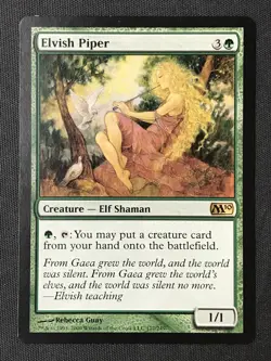 MTG Magic 2010 #177 Elvish Piper LP - Image 1