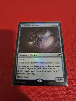 1x MTG Quantum Riddler *FOIL* - EOE Mythic! NM Mint! Ships Fast! - Image 1