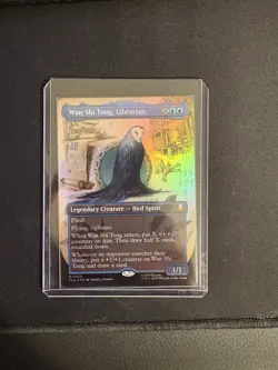Wan Shi Tong, Librarian #0320; Foil, Borderless; MTG Avatar The Last Airbender - Image 1