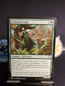 Evolution Sage Commander: Streets of New Capenna Regular NCC 287 Elf Druid Green - Image 1