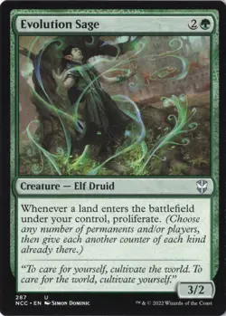 Evolution Sage U Commander: Streets of New Capenna 287 NM - Image 1