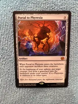 Portal to Phyrexia - MTG Brothers War NM - Image 1