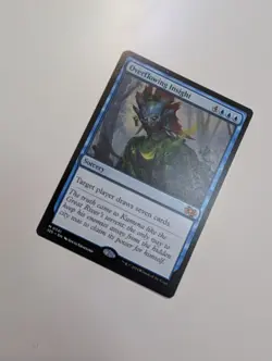 MTG - Overflowing Insight - Foundations Jumpstart NM/M Condition - Image 2