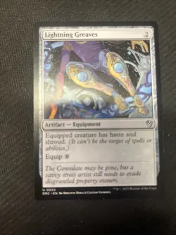 Lightning Greaves Commander: Aetherdrift Regular - Image 1