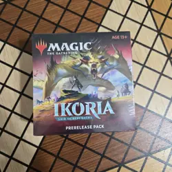 MTG Ikoria Prerelease Kit SEALED Lair of Behemoths 2020 Wizards of the Coast OOP 630509904983 - Image 1