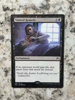 MTG Tainted Remedy - Magic Origins #120 VG - Image 1