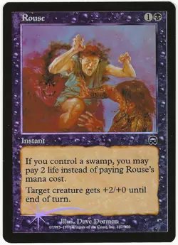 MTG Rouse FOIL Mercadian Masques Common LP - Image 1