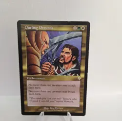 1x Dueling Ground mtg Invasion Moderately Played MP - Image 1