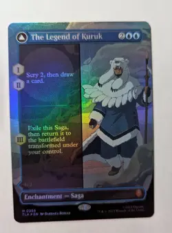 1x The Legend Of Kuruk Borderless FOIL NM - Magic MTG TLA x1 - Image 1