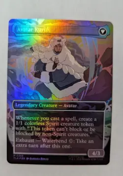 1x The Legend Of Kuruk Borderless FOIL NM - Magic MTG TLA x1 - Image 2