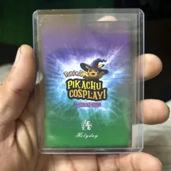 Obito Naruto (Pikachu) #156 - Galaxy Holo - Electric Pikachu Cosplay - Pokemon - Image 3