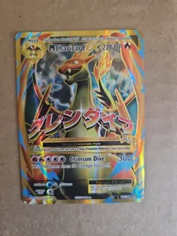 Pokemon Card Mega M Charizard EX 101/108 XY Evolutions Full Art Rare - Image 1