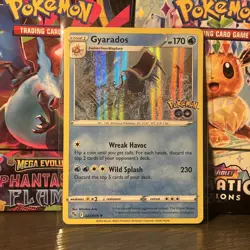 Gyarados 022/078 Holo Pokemon GO - Pokemon Card - NM - Image 1