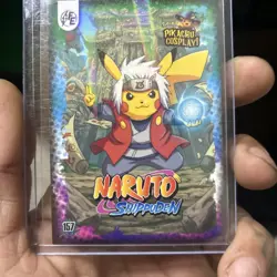 Jiriya Naruto (Pikachu) #157 - Galaxy Holo - Electric Pikachu Cosplay - Pokemon - Image 1