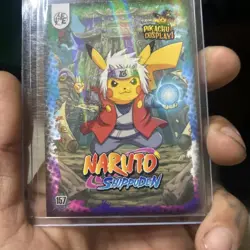 Jiriya Naruto (Pikachu) #157 - Galaxy Holo - Electric Pikachu Cosplay - Pokemon - Image 2