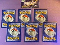 1st Edition Ekans Zubat Grimer + Fossil Set Pokemon Card - Image 2