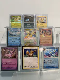 Pokemon TCG - Eevee Evolutions - (9) Mixed Card Lot - NM or Better - Image 3