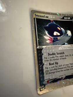 Pokemon TCG Sneasel Ex 103/109 Ruby & Sapphire Holo Ultra Rare Card - Image 3