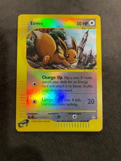 Eevee 75/147 Aquapolis Reverse Holo LP Pokemon TCG - Image 1