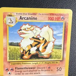 Pokemon TCG - Arcanine - 23/102 - Uncommon - Base Set Unlimited LP - Image 5