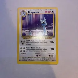 Dragonair - 18/102 Base Set Unlimited Rare Pokemon - LP - Image 2
