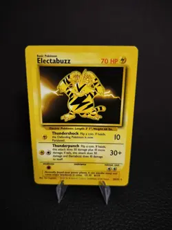 Electabuzz 20/102 Base Set Unlimited -Non Holo Rare- WOTC - LP -Pokemon - Image 1