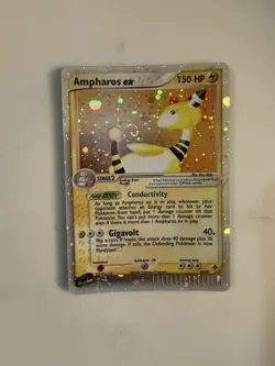 Pokemon TCG Ampharos Ex Dragon 89/97 Ultra Rare Holo Card Excellent Condition - Image 1