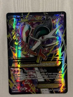 Pokemon TCG M Gallade EX 100/108 XY Roaring Skies Full Art Holo - Image 1