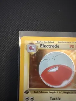Pokemon TCG First Edition Electrode 2/64 Holo Near Mint - Image 2