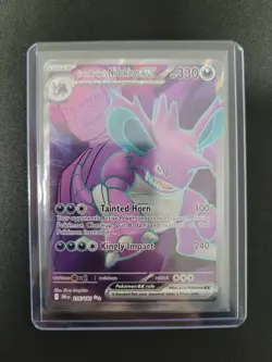 Pokemon TCG Team Rockets Nidoking EX 216/182 Destined Rivals FAST SHIPPING - Image 1