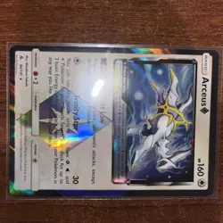 Pokemon Card TCG - Arceus 96/131 Prism Star Rare Sun & Moon Forbidden Light - NM - Image 1