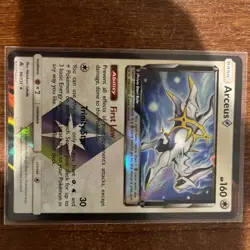 Pokemon Card TCG - Arceus 96/131 Prism Star Rare Sun & Moon Forbidden Light - NM - Image 2
