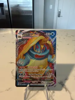 2020 Pokemon Sword & Shield Champion's Path Drednaw VMAX #015/073 - Image 1