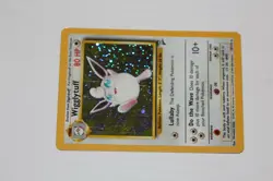 Pokemon: Wigglytuff Base Set 2 Holo 19/130 - Unlimited Rare Foil Card (A) - Image 2