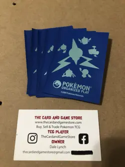 5 Pokemon Sleeves Pokemon Organized Play 2009 Rotom Card TCG - Image 1