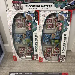 Pokemon TCG Scarlet & Violet 151 Blooming Waters Premium Collection Lot of 4 - Image 2