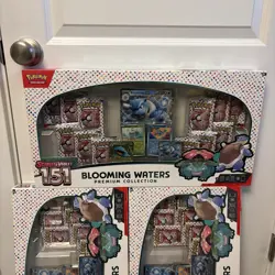 Pokemon TCG Scarlet & Violet 151 Blooming Waters Premium Collection Lot of 4 - Image 3