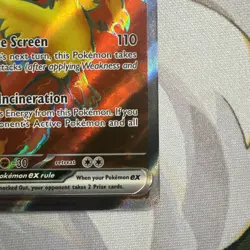 Team Rocket’s Moltres ex 208/182 Destined Rivals Full Art Holo NM Pokemon TCG - Image 5