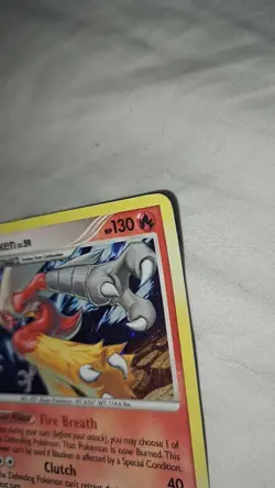 Pokemon TCG Blaziken lv.59 3/127 Platinum Base Set Holo Rare 2009 - Image 4