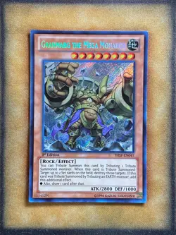 Yugioh Granmarg the Mega Monarch SHSP-EN041 Secret Rare 1st Ed NM - Image 1
