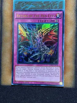 Yugioh Return Of The Red-Eyes LDK2-ENJ34 Ultra Rare 1st Ed LP - Image 1
