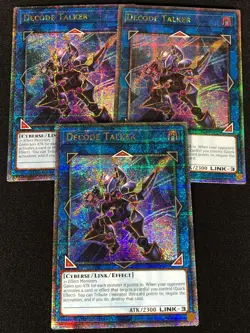 Yugioh Decode Talker TN23-EN009 Quarter Secret X3 (NM) - Image 1