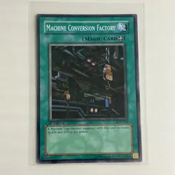 Yu-Gi-Oh! "Machine Conversion Factory" LOB-096 - 1st Edition - NM - Image 1