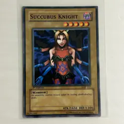 Yu-Gi-Oh! "Succubus Knight" LOB-117 - 1st Edition - NM - Image 1